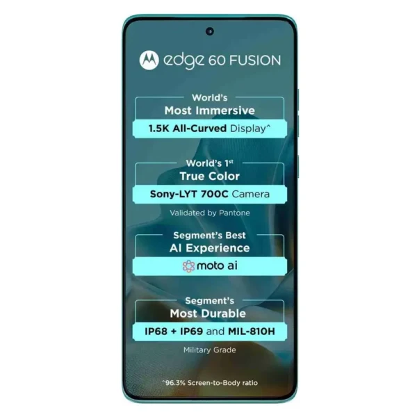 Motorola Edge 60 Fusion (12GB RAM)